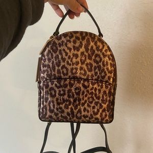 Kate spade Rosegold mini backpack